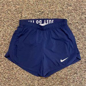 Nike Navy 2 in 1 Athletic Shorts size XS